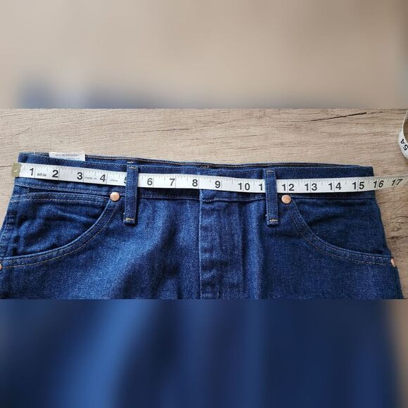 Wrangler 13MWZ ProRodeo Cowboy Cut Jeans Men’s 32x34 Original Fit Indigo NWT - Picture 3 of 7